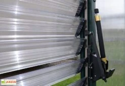 Système D'ouverture Automatique D'évent Latéral Palram-Canopia -Abriet Mobilier Soldes Boutique ouverture automatique fenetre persiennes serre palram 2