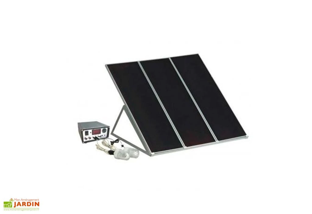Panneau Solaire Autonome Avec Transformateur 45 W 1 Panneau Solaire Autonome Avec Transformateur 45 W