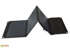 Batterie Nomade Solaire Izywatt 288 + Panneau Monocristallin Pliant 30 W -Abriet Mobilier Soldes Boutique panneau solaire monocristallin pliant 30w orium 1