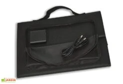 Panneau Solaire Monocristallin Portable Et Pliant 30 W -Abriet Mobilier Soldes Boutique panneau solaire portable monocristallin pliant 30w orium