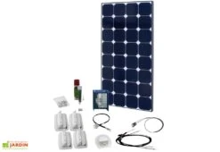 Panneau Solaire De Voyage 100W 12V Kit Solar Peak Five 4.0