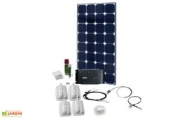 Panneau Solaire Monocristallin Portable 200W 12V - Solar Peak One 5.0