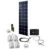 Panneau Solaire De Voyage 100W 12V Kit Solar Peak Six 1.0