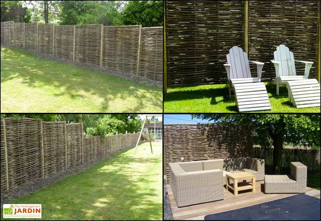 Panneau En Noisetier Tressé Greenwood 2 (120 X 180cm) 2 Panneau En Noisetier Tressé Greenwood 2 (120 X 180cm) – Image 2