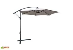 Parasol Déporté En Aluminium Et Polyester Beausoleil Collioure ⌀ 300 Cm
