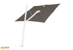 Parasol Déporté 250 Cm - Spectra Incliné Toile Solidum -Abriet Mobilier Soldes Boutique parasol deporte spectra carre 250cm solidum