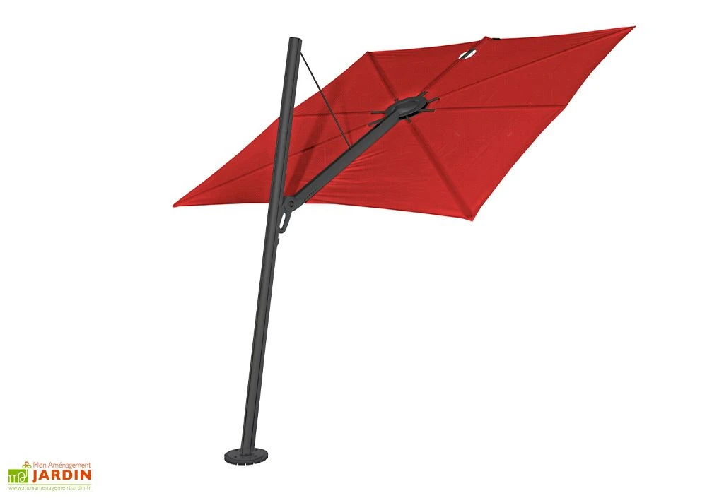 Parasol Déporté 250 Cm - Spectra Incliné Toile Sunbrella 2 Parasol Déporté 250 Cm - Spectra Incliné Toile Sunbrella – Image 2