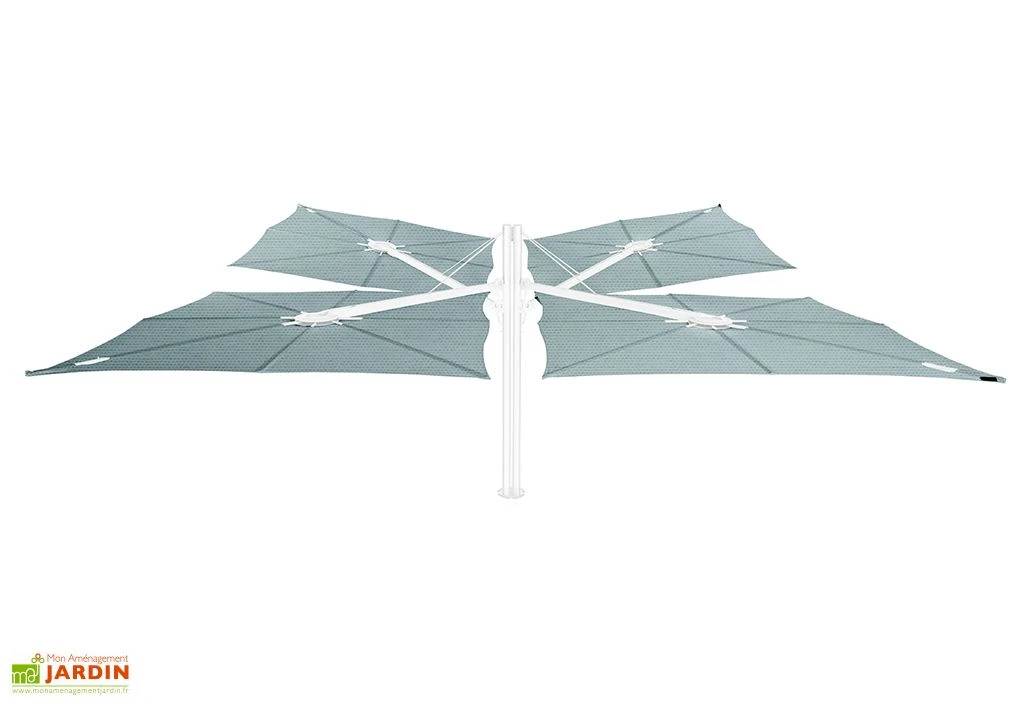 Parasol Déporté 250 Cm - Spectra Multi Toile Sunbrella 1 Parasol Déporté 250 Cm - Spectra Multi Toile Sunbrella