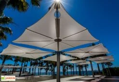 Parasol Déporté 250 Cm - Spectra Multi Toile Sunbrella 10 Parasol Déporté 250 Cm - Spectra Multi Toile Sunbrella -Abriet Mobilier Soldes Boutique parasol deporte spectra multi 250cm umbrosa 1