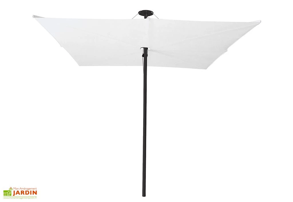 Parasol Carré En Aluminium 250 Cm - Infina Toile Solidum 2 Parasol Carré En Aluminium 250 Cm - Infina Toile Solidum – Image 2