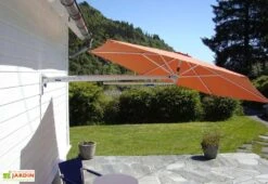 Parasol Mural à Bras Télescopique Ø 2,70 M – Qualité Professionnelle