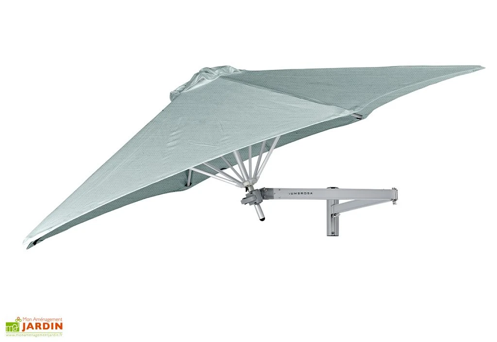 Parasol Mural Rond 270 Cm + Bras Néo - Wallflex Toile Sunbrella 1 Parasol Mural Rond 270 Cm + Bras Néo - Wallflex Toile Sunbrella
