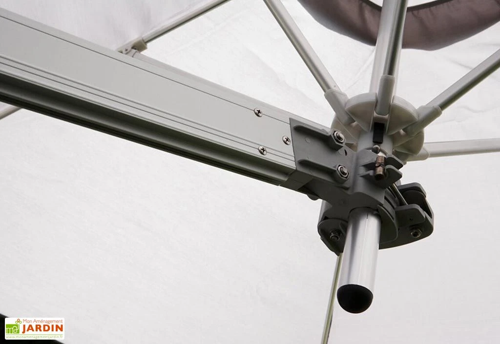 Parasol Mural Rond 270 Cm + Bras Classique - Wallflex Toile Solidum 6 Parasol Mural Rond 270 Cm + Bras Classique - Wallflex Toile Solidum – Image 6