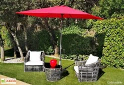 Parasol Rectangulaire Inclinable En Aluminium Et Polyester Tilt 2 X 3 M 9 Parasol Rectangulaire Inclinable En Aluminium Et Polyester Tilt 2 X 3 M -Abriet Mobilier Soldes Boutique parasol rectangulaire inclinable aluminium polyester tilt grenadine