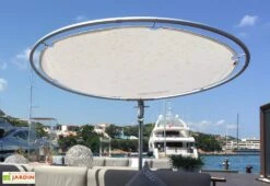 Parasol Rond Rotatif 360° 300 Cm - Eclipsum Toile Sunbrella 8 Parasol Rond Rotatif 360° 300 Cm - Eclipsum Toile Sunbrella -Abriet Mobilier Soldes Boutique parasol rond design eclipsum umbrosa sunbrella 1