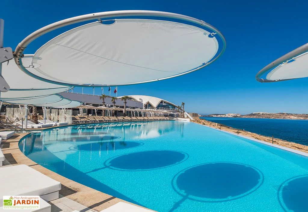 Parasol Rond Rotatif 360° 300 Cm - Eclipsum Toile Sunbrella 3 Parasol Rond Rotatif 360° 300 Cm - Eclipsum Toile Sunbrella – Image 3