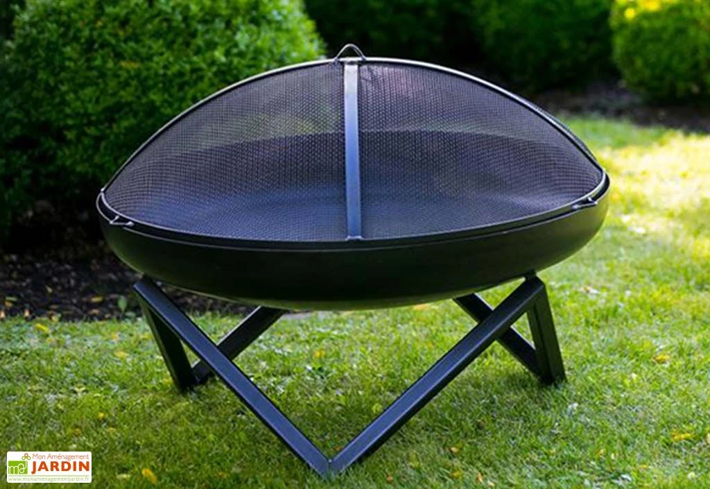 Pare-étincelles Pour Braséro De Jardin Rond En Acier 2 Pare-étincelles Pour Braséro De Jardin Rond En Acier – Image 2