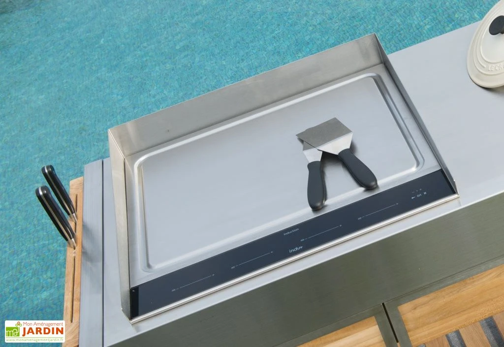 Parois Anti-Eclaboussures Pour Plaque De Cuisson Teppanyaki Indu+ 2 Parois Anti-Eclaboussures Pour Plaque De Cuisson Teppanyaki Indu+ – Image 2