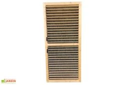 Nouvelles Arrivées 22 Solid Jalousie Orientable Pour Tonnelle Kiosque En Bois Autoclave