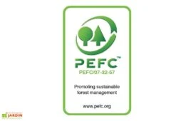 Solid Abri De Jardin En Bois Brut Visp 28 Mm - 16 M² Avec Toit à 2 Pans -Abriet Mobilier Soldes Boutique pefc solid 1 24