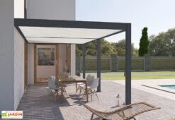 Pergola Bioclimatique Ombréa En Aluminium 3 X 6 M Adossée - Anthracite 8 Pergola Bioclimatique Ombréa En Aluminium 3 X 6 M Adossée - Anthracite -Abriet Mobilier Soldes Boutique pergola bioclimatique adossee 3x6m anthracite blanche ombrea 15 729339