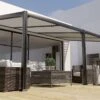 Pergola Bioclimatique Adossée En Aluminium 3 X 6 M - Canberra