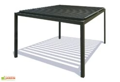 Pergola Bioclimatique Autoportée En Alu Avec Lames Motorisées Hostun II