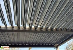 Pergola Bioclimatique En Aluminium 4 X 3 M – Event -Abriet Mobilier Soldes Boutique pergola bioclimatique manuelle aluminium 3x4m event 2