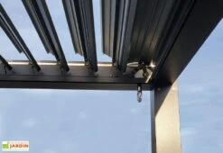 Pergola Bioclimatique En Aluminium 4 X 3 M – Event -Abriet Mobilier Soldes Boutique pergola bioclimatique manuelle aluminium 3x4m event 3