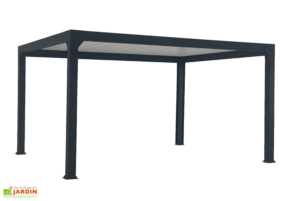 Pergola Bioclimatique Motorisée Aluminium Autoportée – Actual 5 X 3 M 1 Pergola Bioclimatique Motorisée Aluminium Autoportée – Actual 5 X 3 M