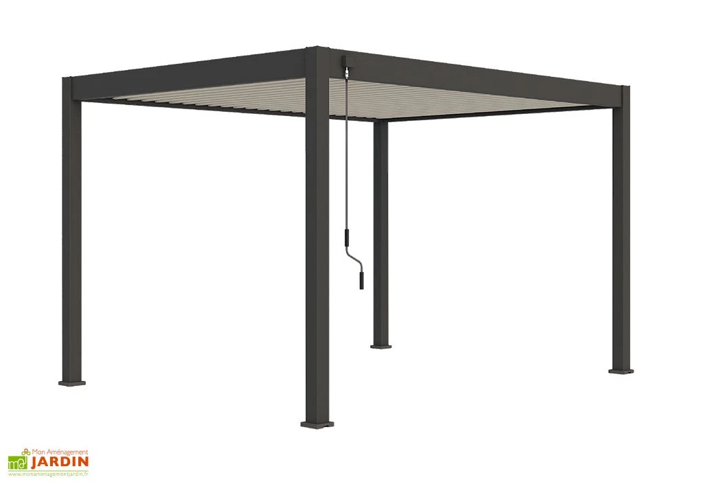 Pergola Bioclimatique En Aluminium Lames Orientables Ombréa - 12 M² 6 Pergola Bioclimatique En Aluminium Lames Orientables Ombréa - 12 M² – Image 6