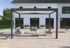 Pergola Bioclimatique En Aluminium Lames Orientables Ombréa - 12 M²
