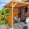 Pergola Modulable En Bois Douglas 2,90 X 2,90 M