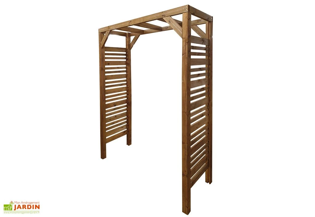 Arche De Jardin En Bois Traité – Lign Z 1 Arche De Jardin En Bois Traité – Lign Z
