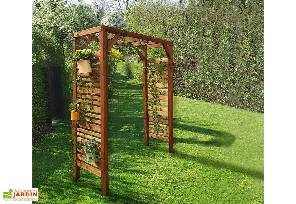 Arche De Jardin En Bois Traité – Lign Z 2 Arche De Jardin En Bois Traité – Lign Z – Image 2