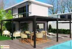 Pergola Bioclimatique Lames Orientables En Aluminium 32,63 M²