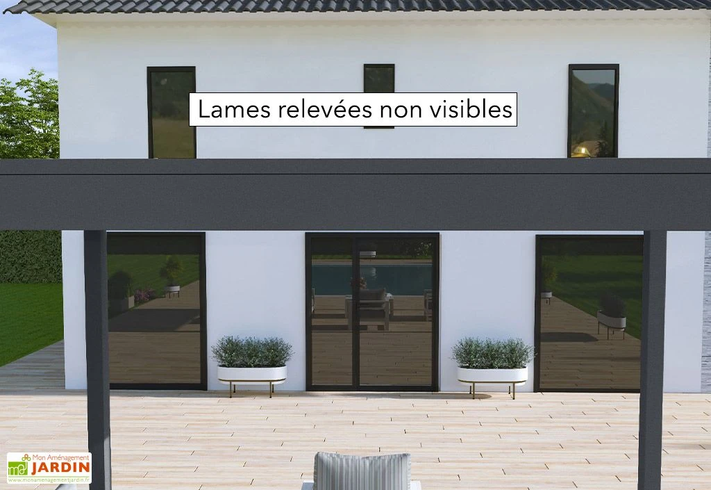 Pergola Bioclimatique En Aluminium Lames Orientables Ombréa - 12 M² 3 Pergola Bioclimatique En Aluminium Lames Orientables Ombréa - 12 M² – Image 3