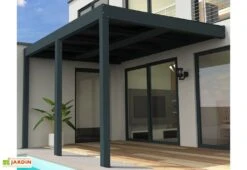 Pergola Photovoltaïque En Aluminium Heliolite Gris – 20,4 M²