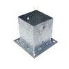 Pied De Poteau Pour Carport Gardenas 12 X 12 Cm