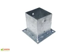 Pied De Poteau Pour Carport Gardenas 12 X 12 Cm