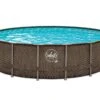 Piscine Hors Sol Tubulaire Ronde – Wicker Design
