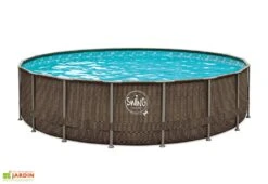 Piscine Hors Sol Tubulaire Ronde – Wicker Design