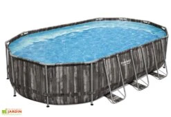 Piscine Hors-sol Tubulaire Ovale – 6,1 X 3,6 X 1,2 M -Abriet Mobilier Soldes Boutique piscine jardin pvc