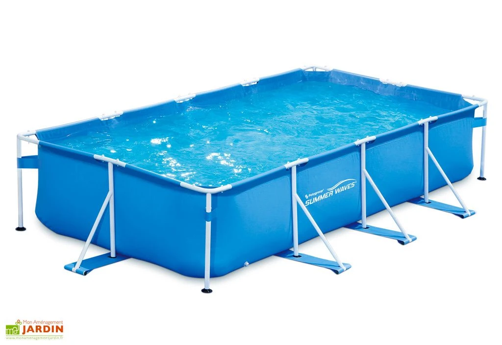 Summer Waves Piscine Hors-sol Tubulaire Rectangulaire – 475 X 213 X 84 Cm 2 Summer Waves Piscine Hors-sol Tubulaire Rectangulaire – 475 X 213 X 84 Cm – Image 2