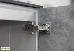 Cuisine Extérieure En Bois Et Aluminium 282 X 61 Cm Statuario -Abriet Mobilier Soldes Boutique plan serre alu 1 1