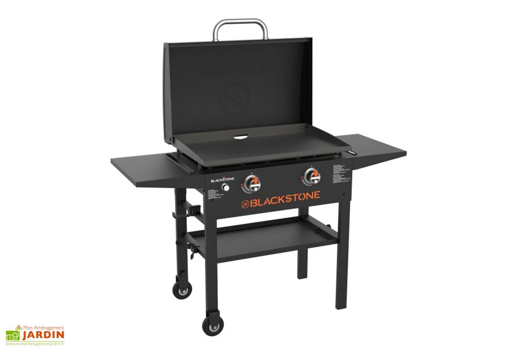 Plancha à Gaz 2 Brûleurs 34 KW Blackstone 28’’ + Couvercle 2 Plancha à Gaz 2 Brûleurs 34 KW Blackstone 28’’ + Couvercle – Image 2