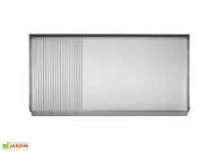 Plancha Gaz Inox 3 Brûleurs Plaque Rainurée 79x40 Cm – CHEF 80 XLR -Abriet Mobilier Soldes Boutique plancha chef 80 xlr 3