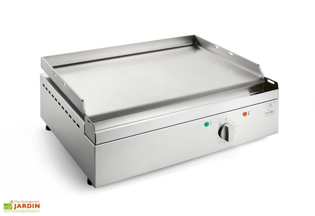 Plancha électrique En Inox 2080 W Avec Couvercle Amovible - 54 X 50 X 20 Cm 5 Plancha électrique En Inox 2080 W Avec Couvercle Amovible - 54 X 50 X 20 Cm – Image 5