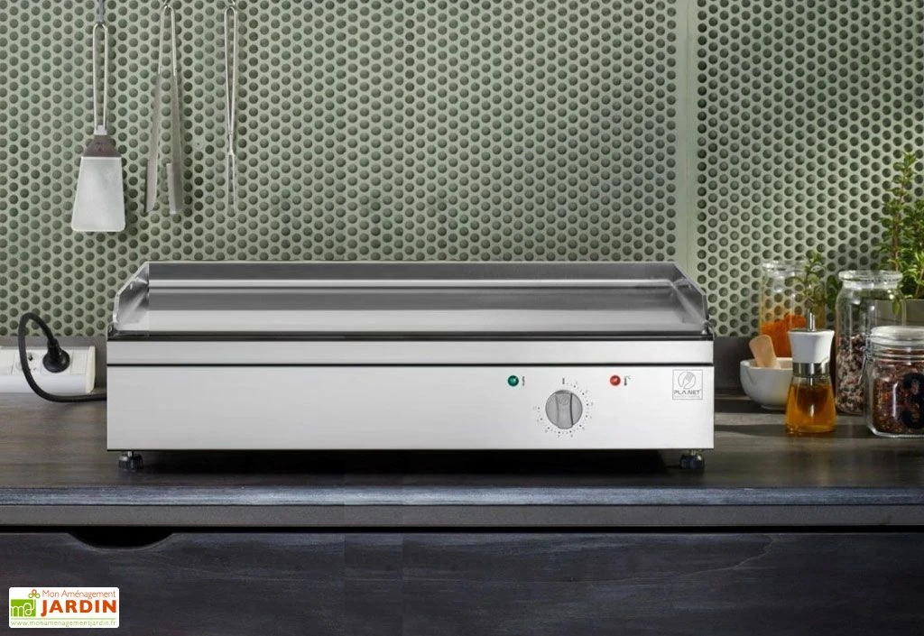 Plancha électrique En Inox 3120 W - 81 X 50 X 20 Cm 1 Plancha électrique En Inox 3120 W - 81 X 50 X 20 Cm