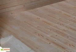 Plancher Pour Abri De Jardin En Bois D’Épicéa Q Line 10 M²